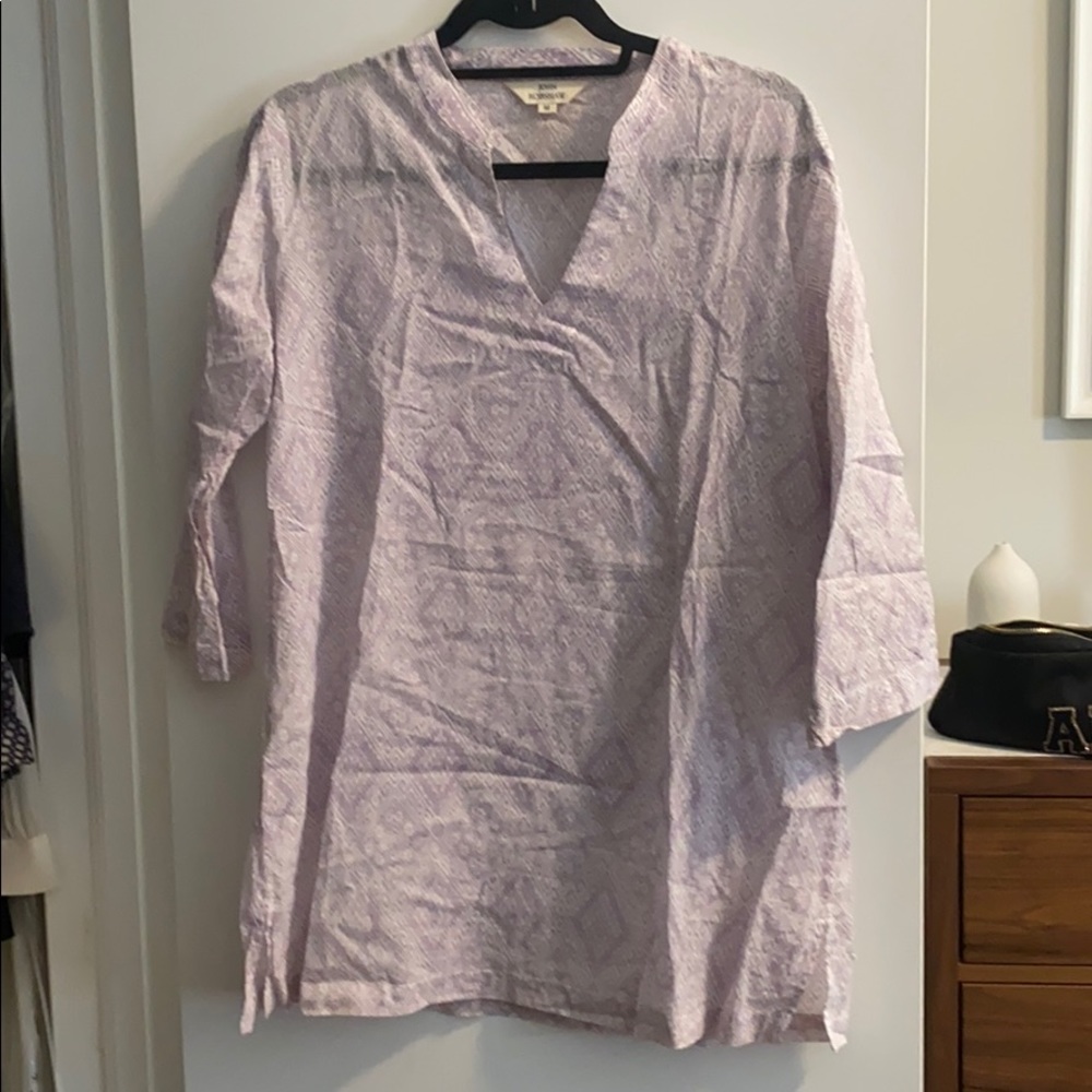 John Robshaw purple tunic